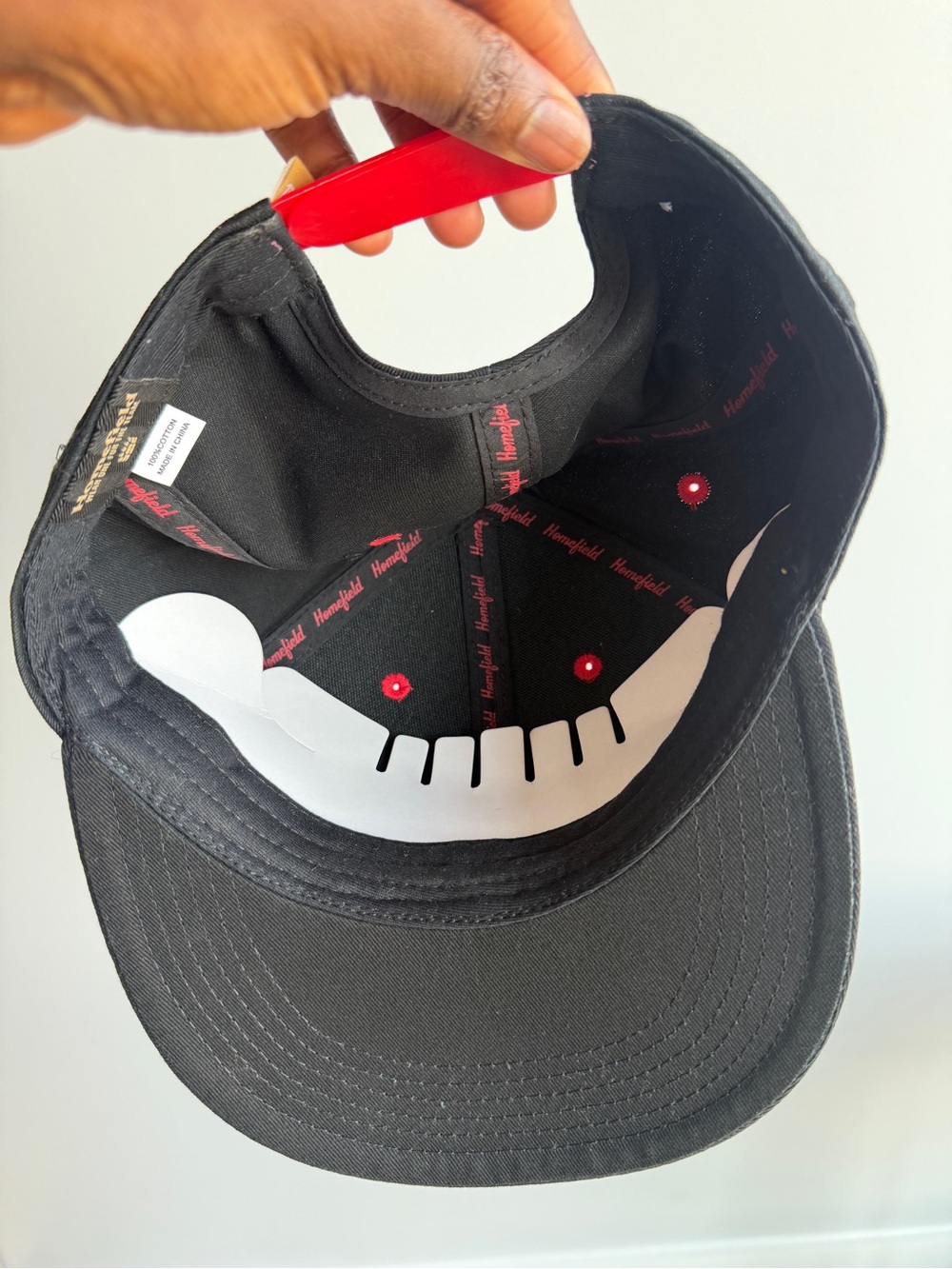 Indiana FEVER Embroidered Black Snapback Hat - Picture 5 of 7